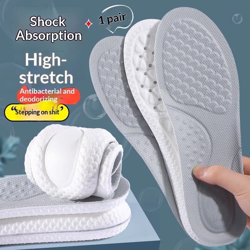 Premium Shock-Absorbing Athletic Insoles – Unisex Comfort & Support for All-Day Performance