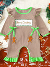 Storybook Christmas-Themed Striped Snap-Leg One-Piece — product view 17
