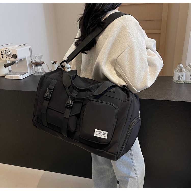 Premium Waterproof Travel Tote Bag - Large Capacity Men's Luggage Storage