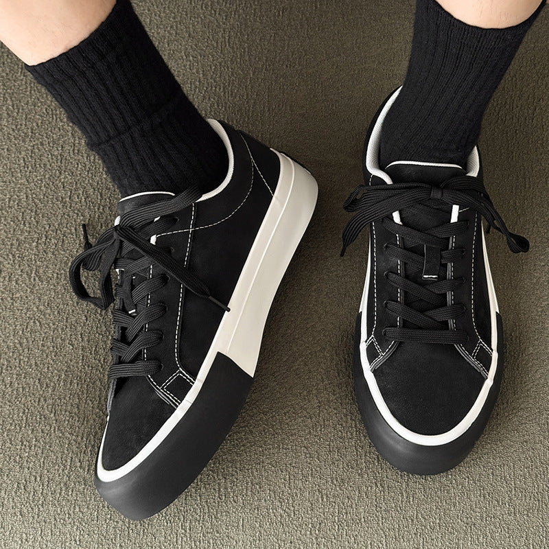 Premium Unisex Suede Sneakers - Casual Athletic Comfortable Shoes