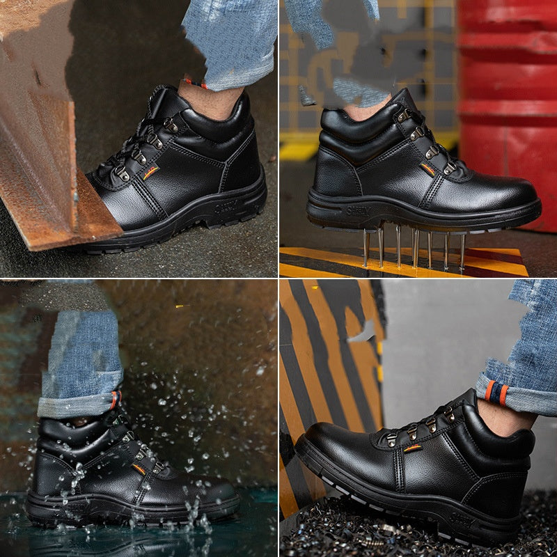 Women's Casual Lace-Up Leather Sneakers – Lightweight Soft-Soled Comfort Shoes