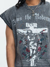 Redeemer sleeveless Christian graphic tank