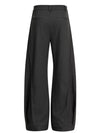 Noir Volume-Pleat Trousers — color or detail view 3