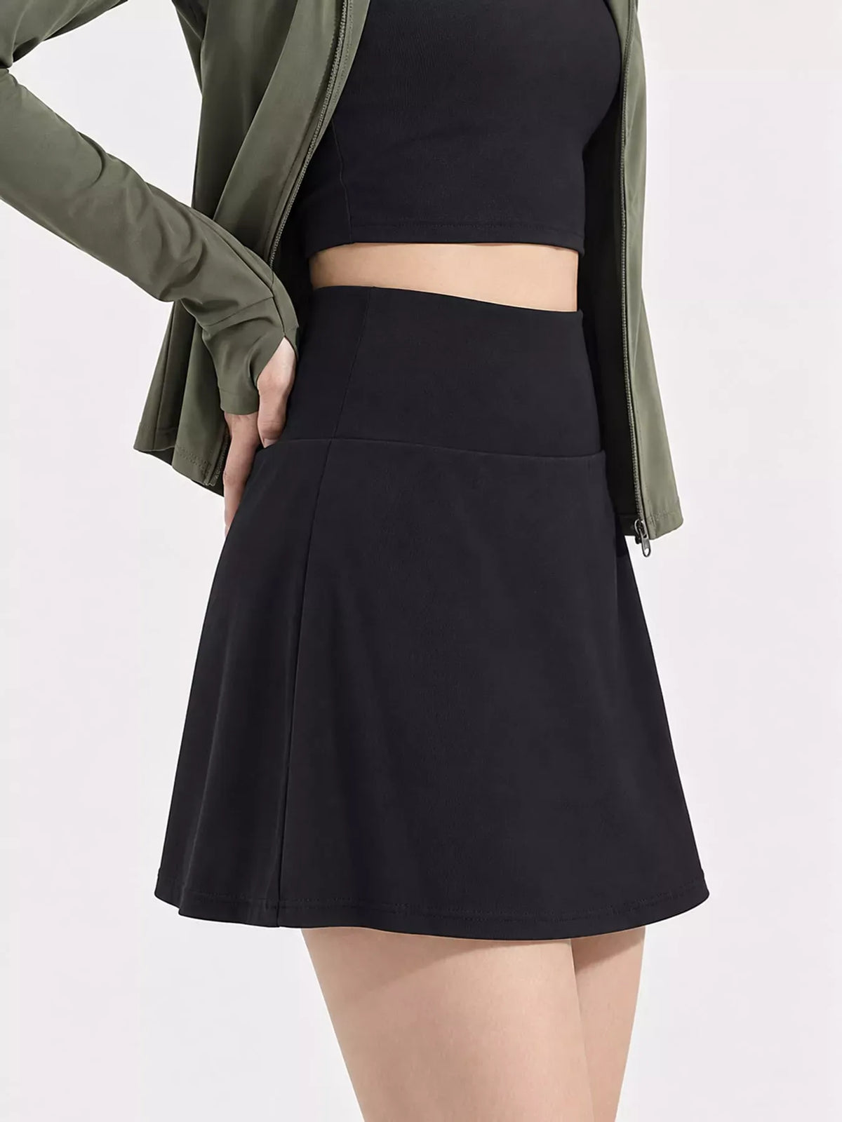 Women's High-Waisted Pleated Active Skirt — photo 7