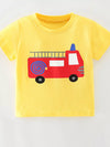 Wildwood Fire Truck Graphic T-Shirt — product view 1