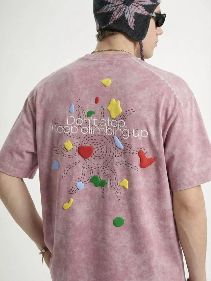 Men's Printed Round-Neck T-Shirt