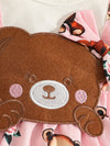 North Star Bear Long-Sleeve Dress with Headband — product view 4