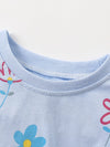 Wildwood Floral Print Crewneck Top and Shorts Set — product view 2