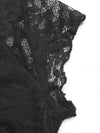 Aurelia Lace V-Neck Slim Fit T-Shirt — product view 7