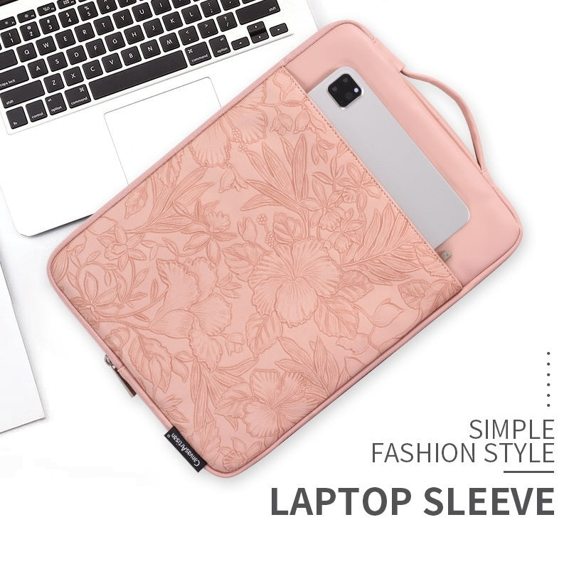 Laptop Sleeve Protective Case 11–15 Inch | PU Leather Computer Bag
