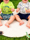 Clover Club 2 Piece Dino-Themed Baby Outfit Set — product view 1