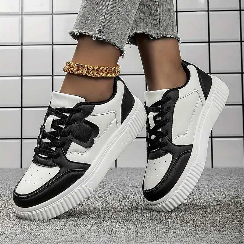 Women's Sporty Breathable Lightweight Sneakers - Mesh Athletic Casual Shoes