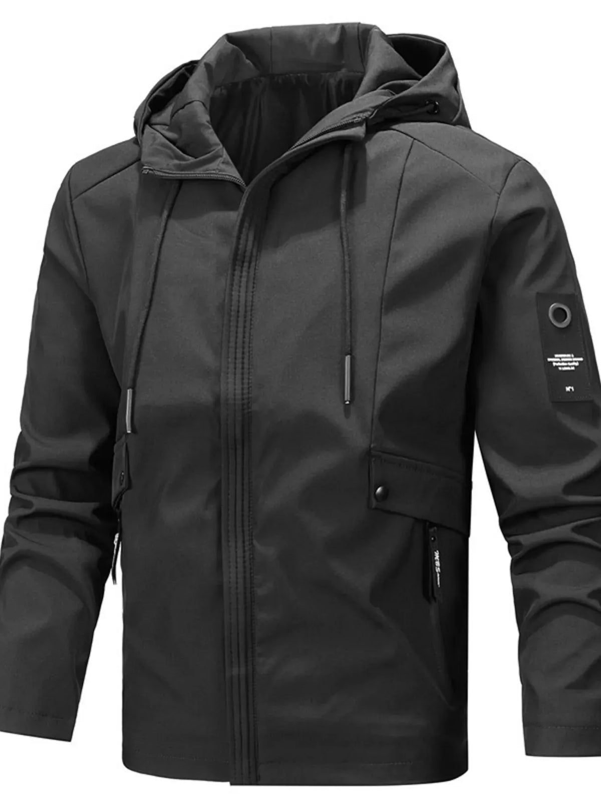 Men's Lightweight Hooded Nylon Jacket — photo 5