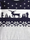 Bluebird Lane Christmas Reindeer Pattern Knit Sweater — product view 3