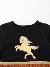 Storybook Horse Long-Sleeve Tulle Dress — product view 2