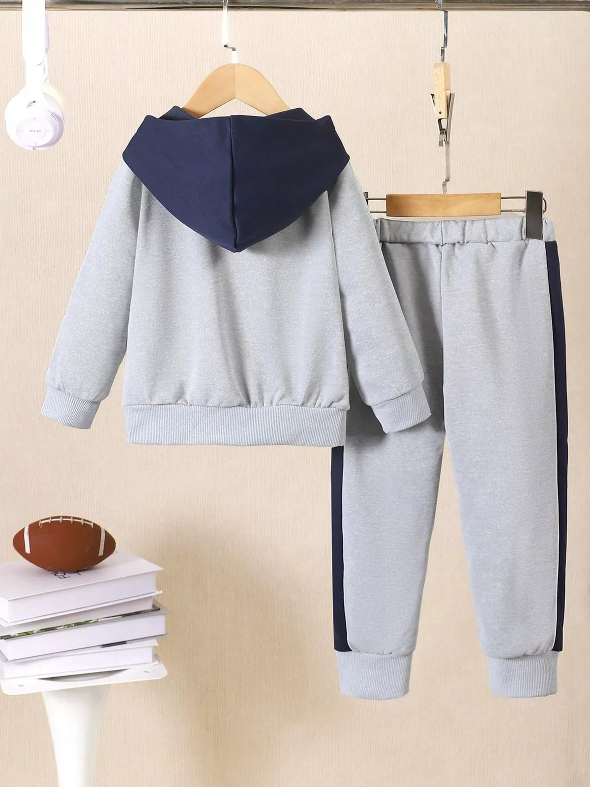 Storybook Football Graphic Hoodie & Pants Set
