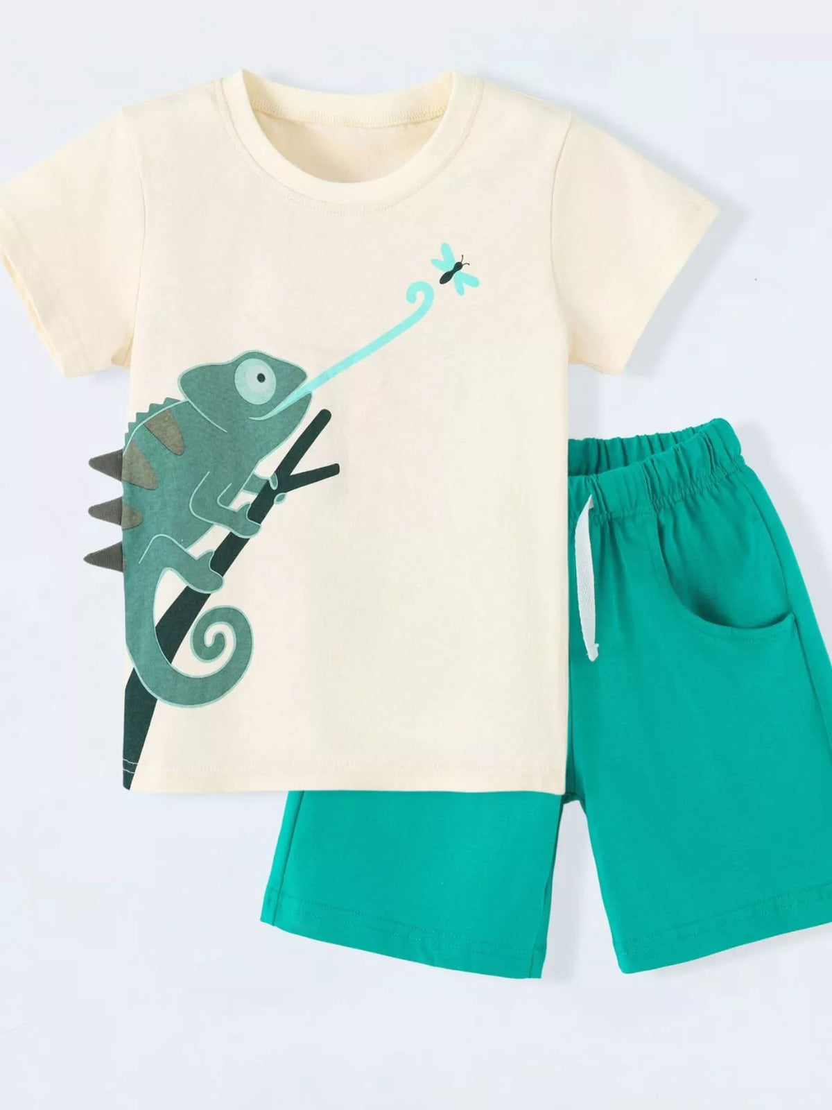 Children’s Chameleon Tee & Drawstring Shorts Set