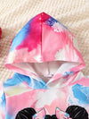 Scout Club Tie-Dye Graphic Hoodie & Pants Set — product view 3