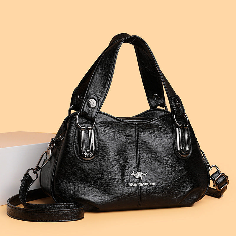 Women's Stylish Crossbody Bag – Lightweight PU Leather Shoulder Bag for Everyday Use