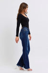 Judy Blue Harper Raw-Hem Straight-Leg Jeans — product view 7