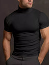 Mode Stretch Mock-Neck Tee — color or detail view 2