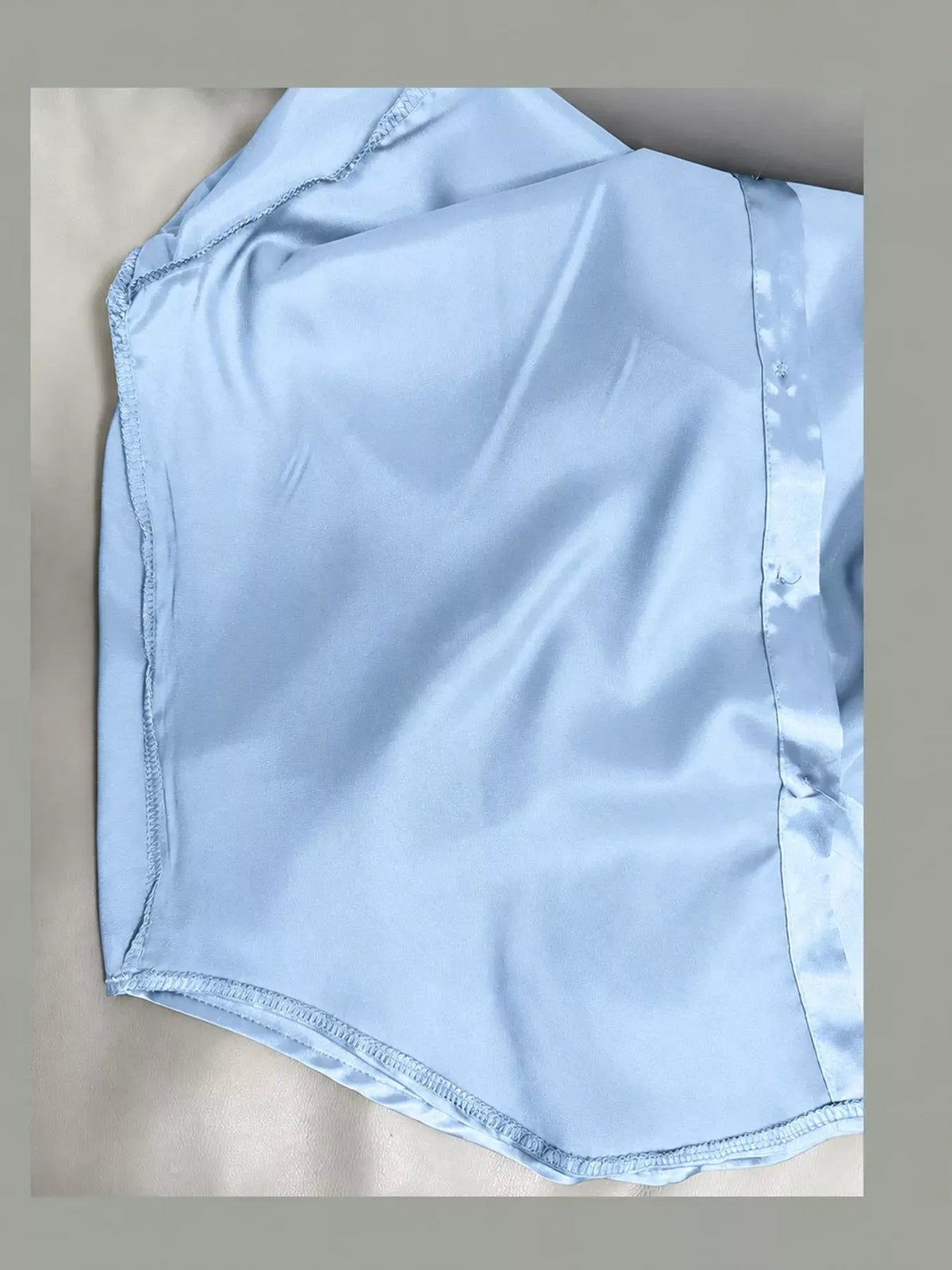 Women's Satin High-Low Button-Down Shirt — photo 71