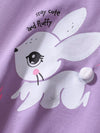 Bluebird Lane Bunny Half Sleeve Top and Shorts Set — product view 5