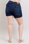 Judy Blue Camden High-Rise Back Flap Pocket Denim Shorts — product view 13