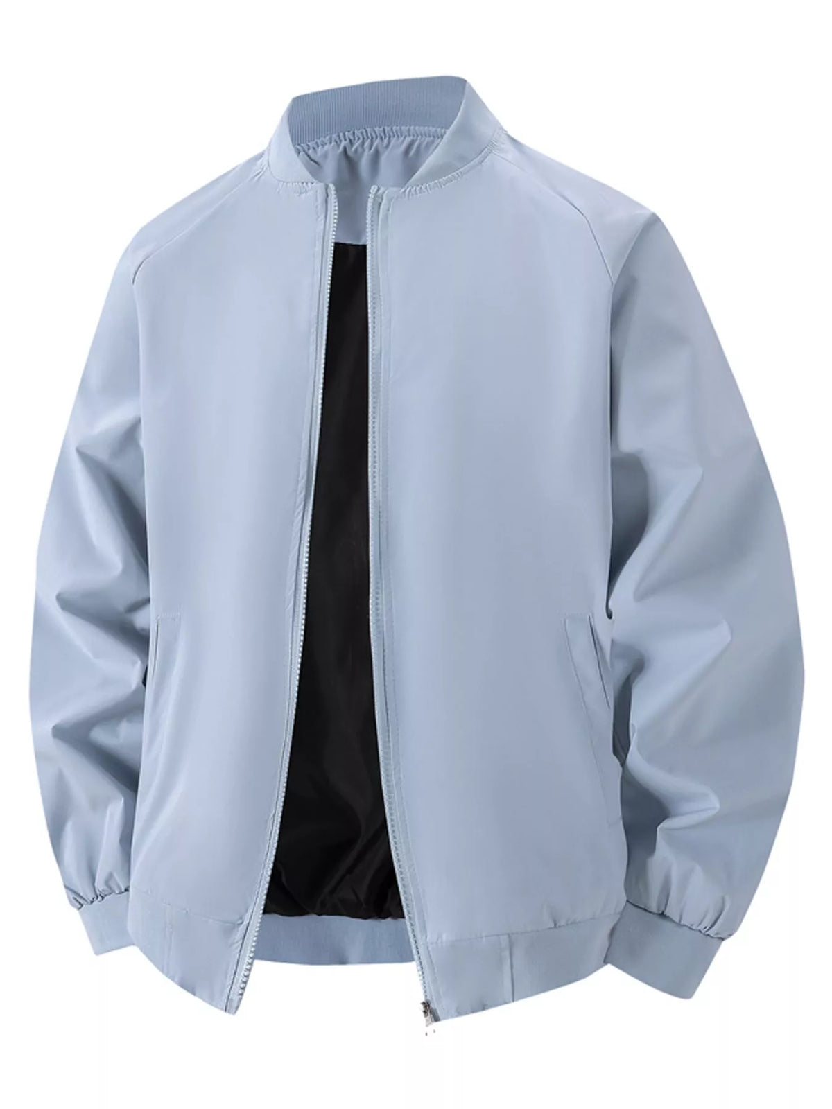 Men's Thermal Zip-Up Jacket with Pockets, M–5XL — photo 5