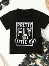 Meadow Days Letter Graphic T-Shirt and Camouflage Shorts Set — product view 8