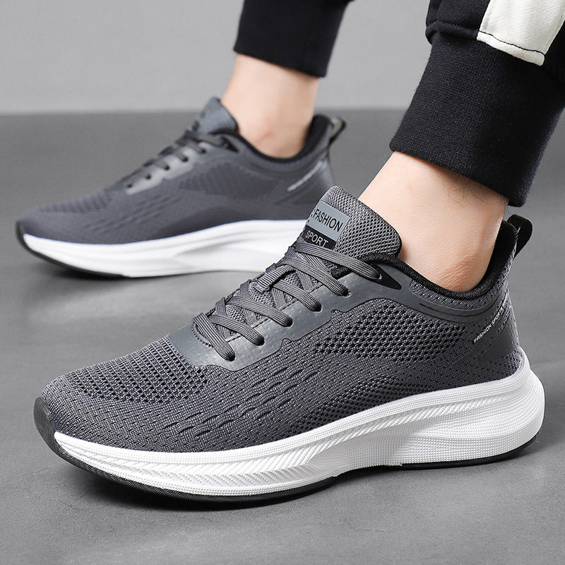 Men's Breathable Mesh Casual Sneakers – Lightweight Travel Shoes