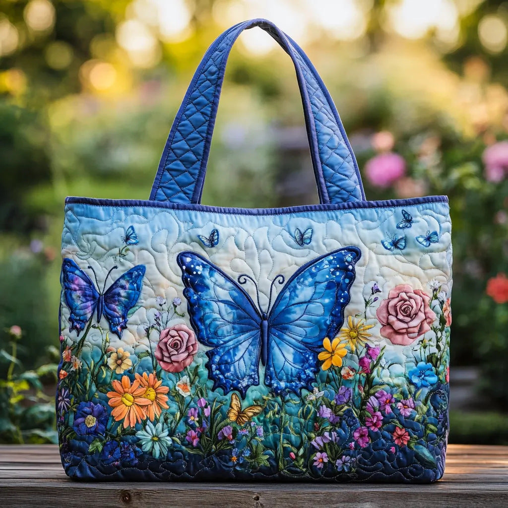 Women's Trendy Printed Tote & Shoulder Bag - Canvas Lined Oxford Cloth
