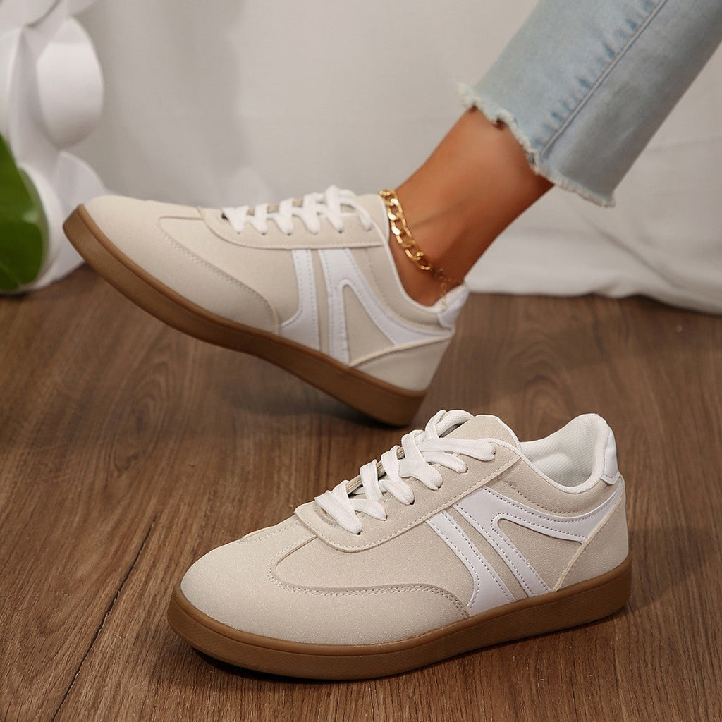 Women's Retro Round-Toe Running Flats