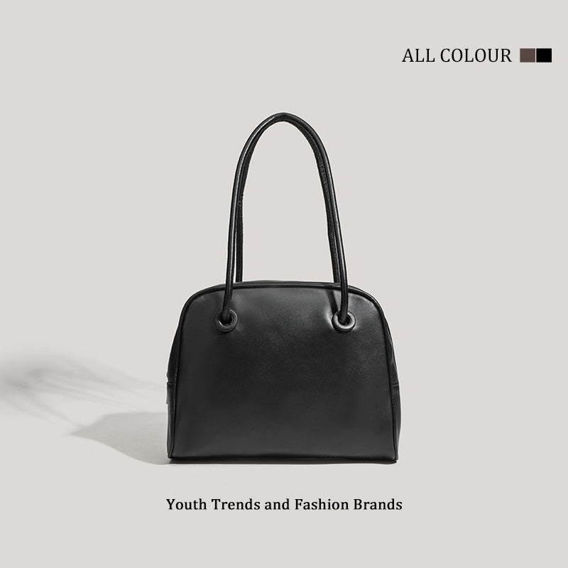 Women's PU Leather Crossbody Handbag - Versatile Chic Underarm Bag