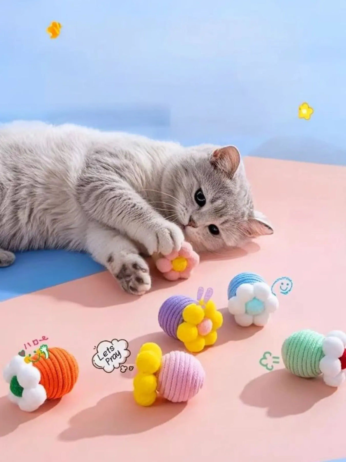 Flower Squeaky Pet Toy — photo 1