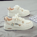 Women's Sporty Dad Sneakers - Thick Sole Athletic Casual Shoes