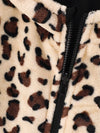 Scout Club Hooded Leopard Lined Warm Jacket — product view 5