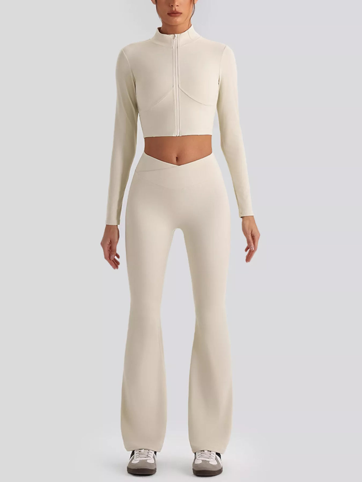 Seamless V-Neck Tank & Leggings Active Set