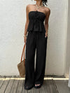 Marais Tube Top and Wide-Leg Pants Set — product view 10