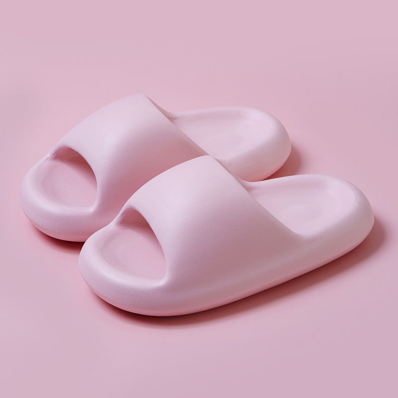 Unisex Thick-Bottom EVA Slide Slippers | Candy Color Cushioned Platform Sandals