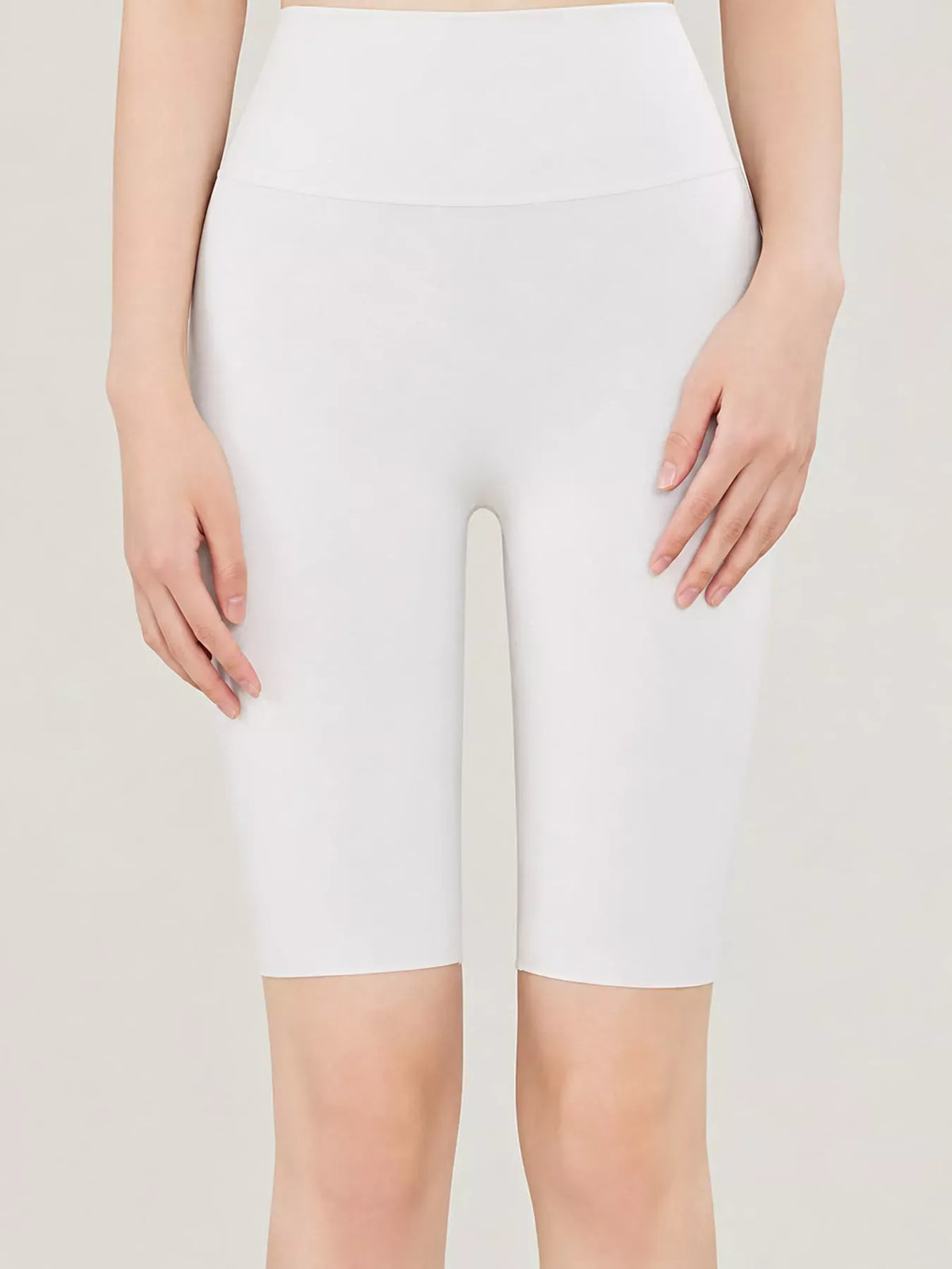 Women's High-Waisted Seamless Compression Shorts – Regular & Plus Sizes — photo 31