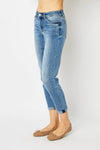 Judy Blue Sawyer Cuffed Hem Slim Jeans — product view 2