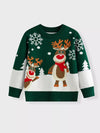 Moonbeam Christmas Tree Crewneck Sweater — product view 4