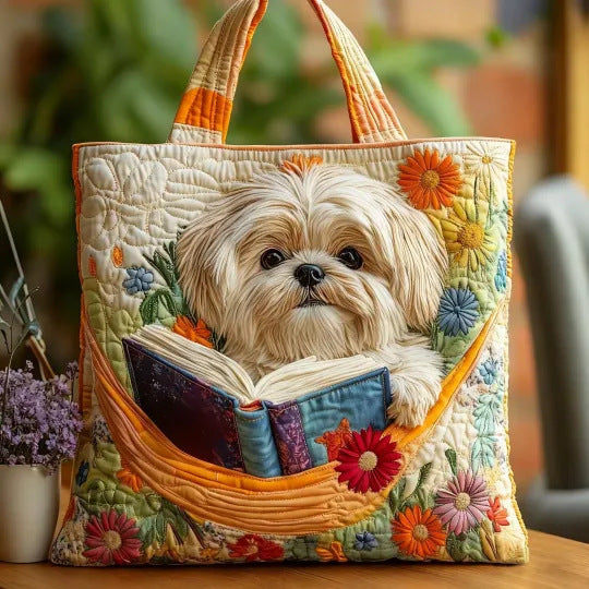 Women's Trendy Printed Tote & Shoulder Bag - Canvas Lined Oxford Cloth