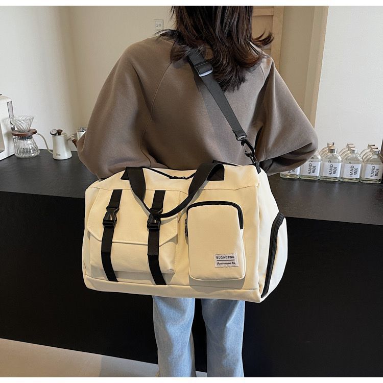 Premium Waterproof Travel Tote Bag - Large Capacity Men's Luggage Storage