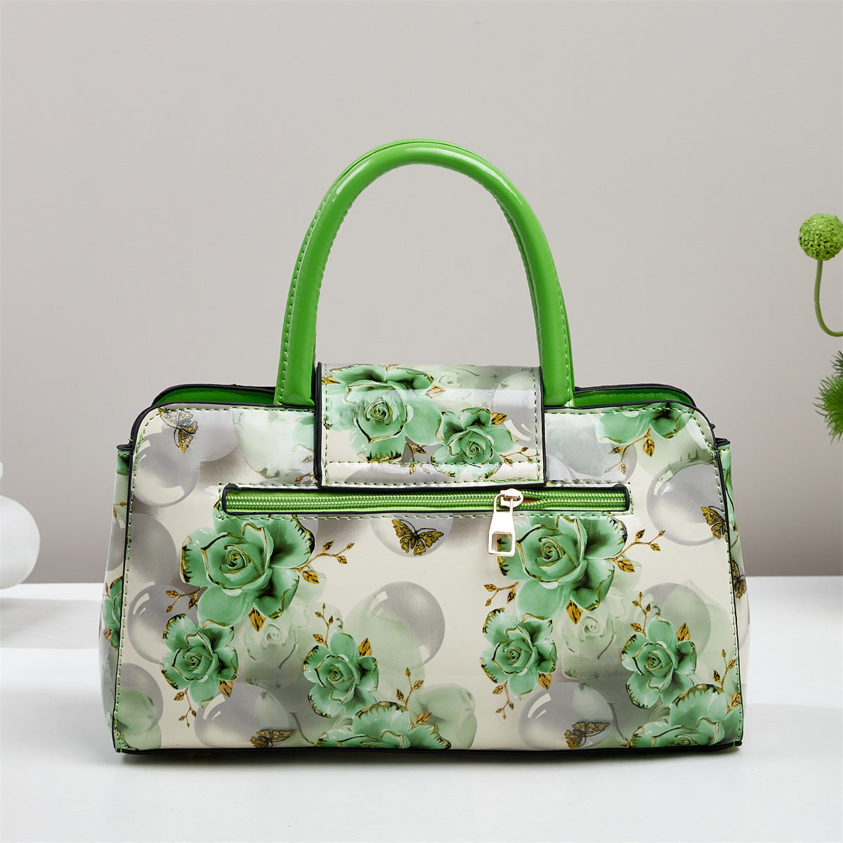 Large-capacity Patchwork Shoulder Bag