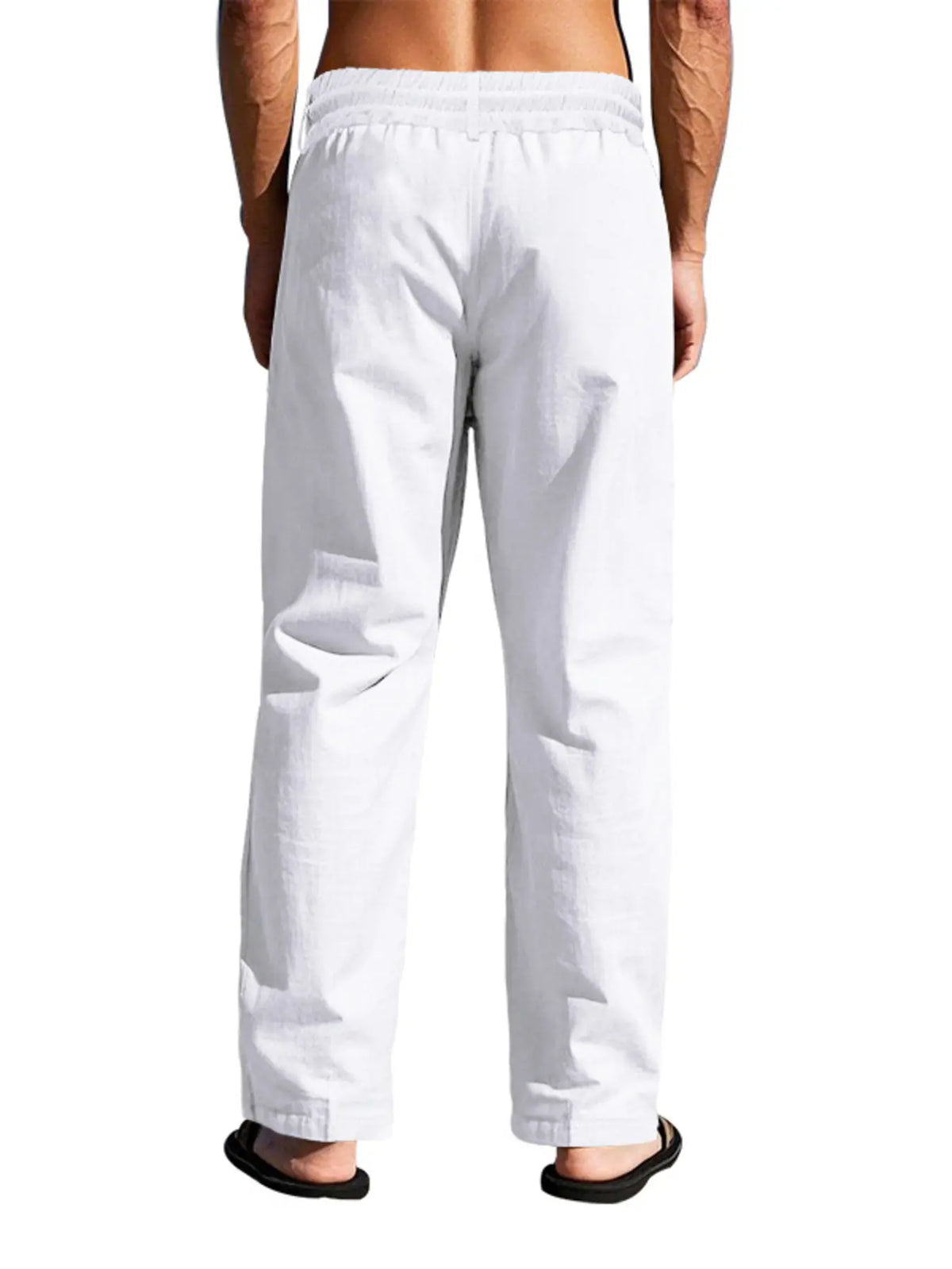 Men's Relaxed Drawstring Pants with Pockets — photo 19