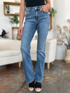 Judy Blue Addison Mid-Rise Waist Straight Jeans — product view 3