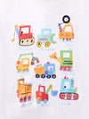 Clover Club Construction Vehicle Crewneck T-Shirt — product view 4