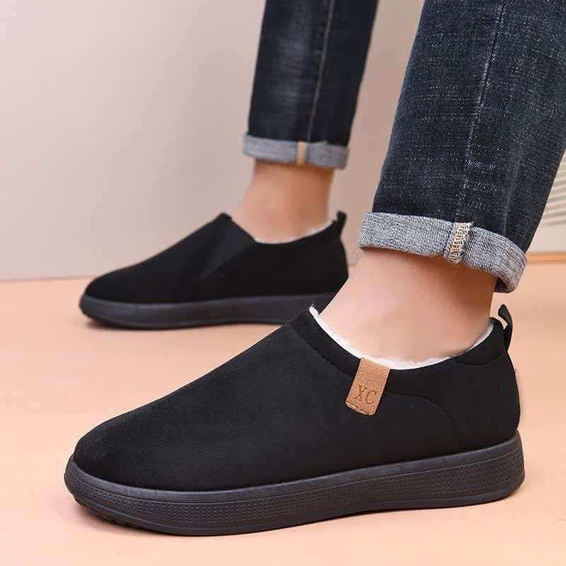 Men's Winter Snow Boots With Fleece Lining